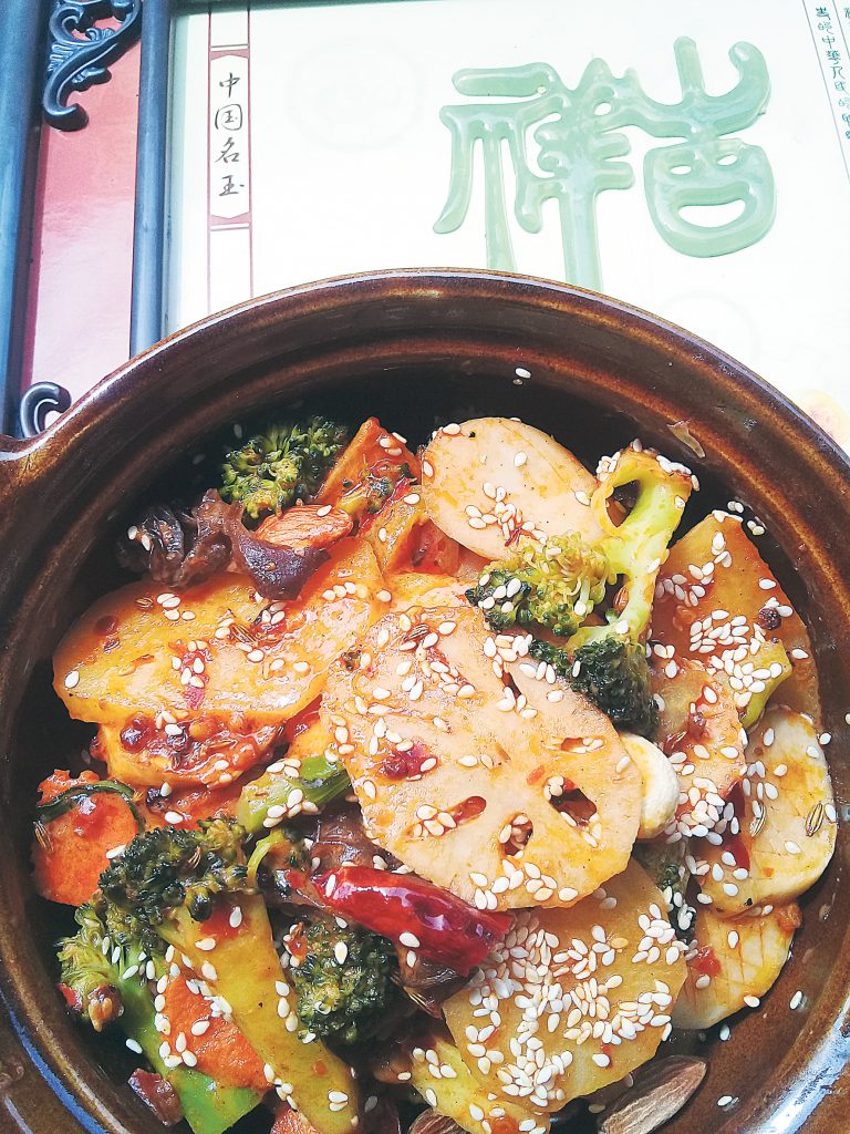麻辣素香锅(纯素) – 砂麼東東